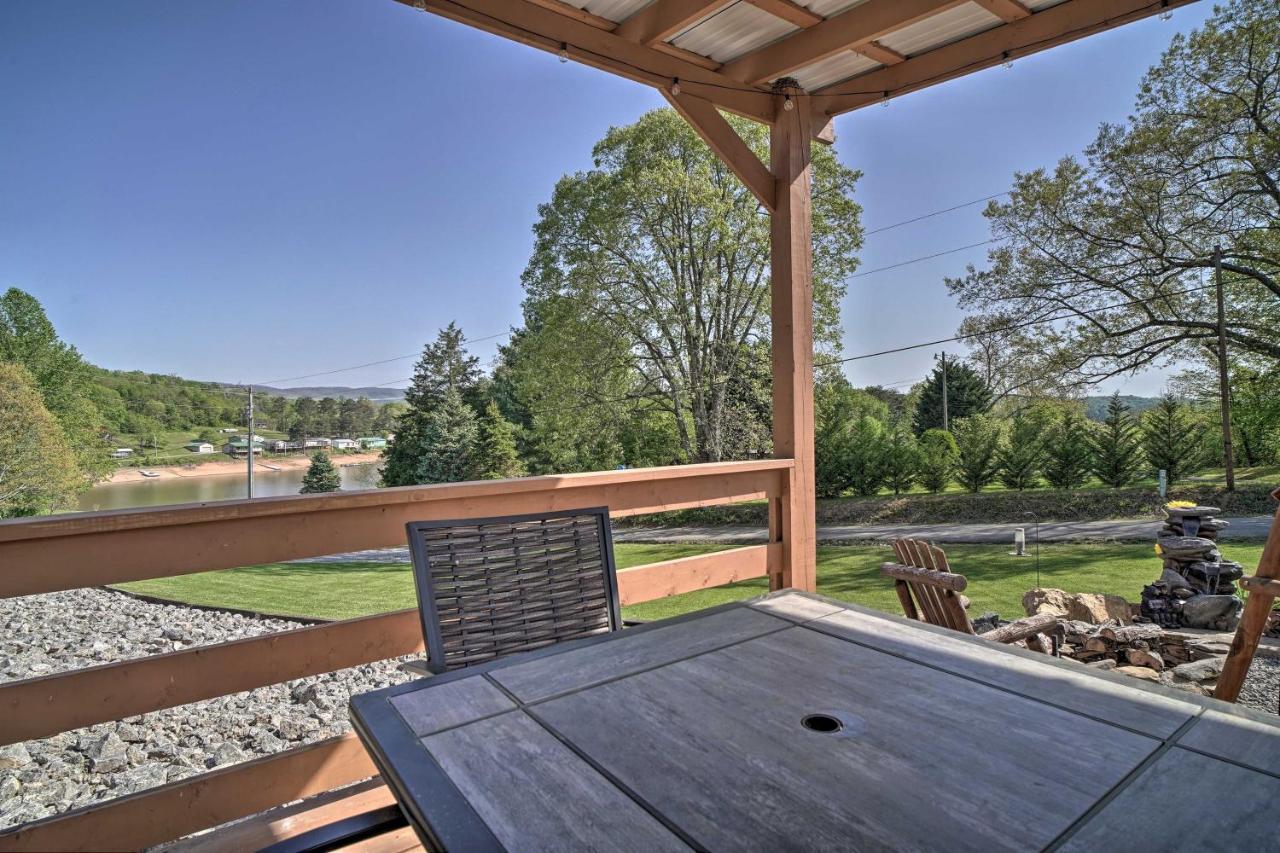 Rivers View - Cherokee Lake Cabin With Fire Pit! Bean Station ภายนอก รูปภาพ