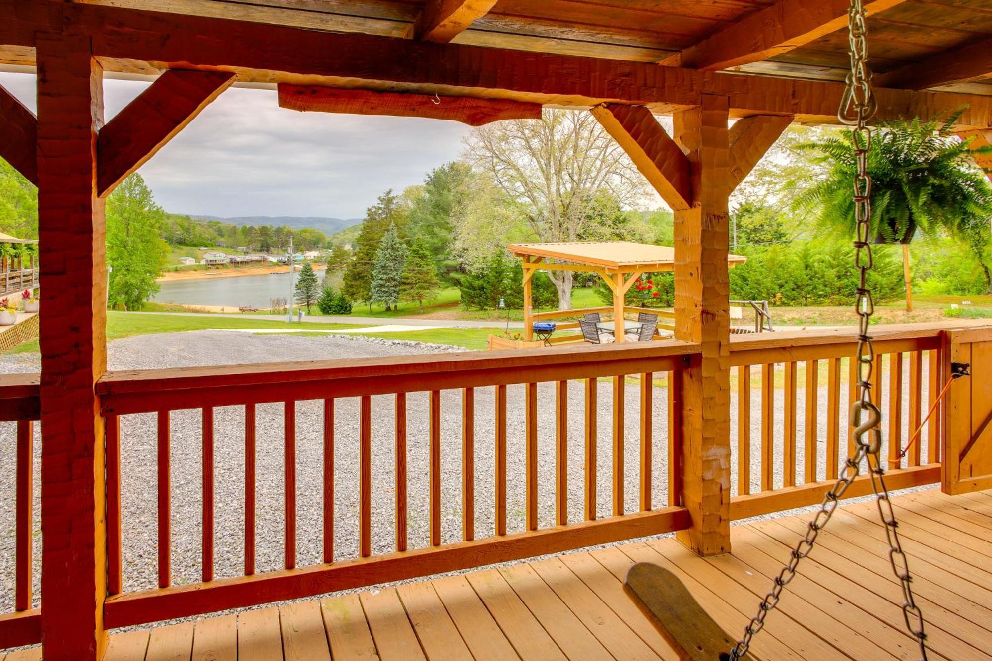 Rivers View - Cherokee Lake Cabin With Fire Pit! Bean Station ภายนอก รูปภาพ