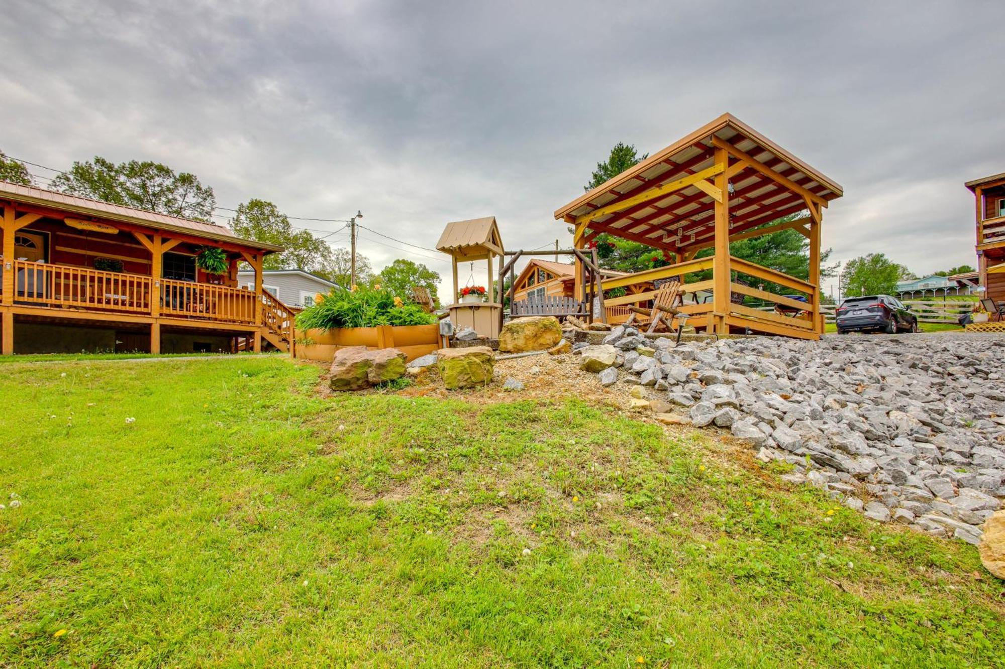 Rivers View - Cherokee Lake Cabin With Fire Pit! Bean Station ภายนอก รูปภาพ