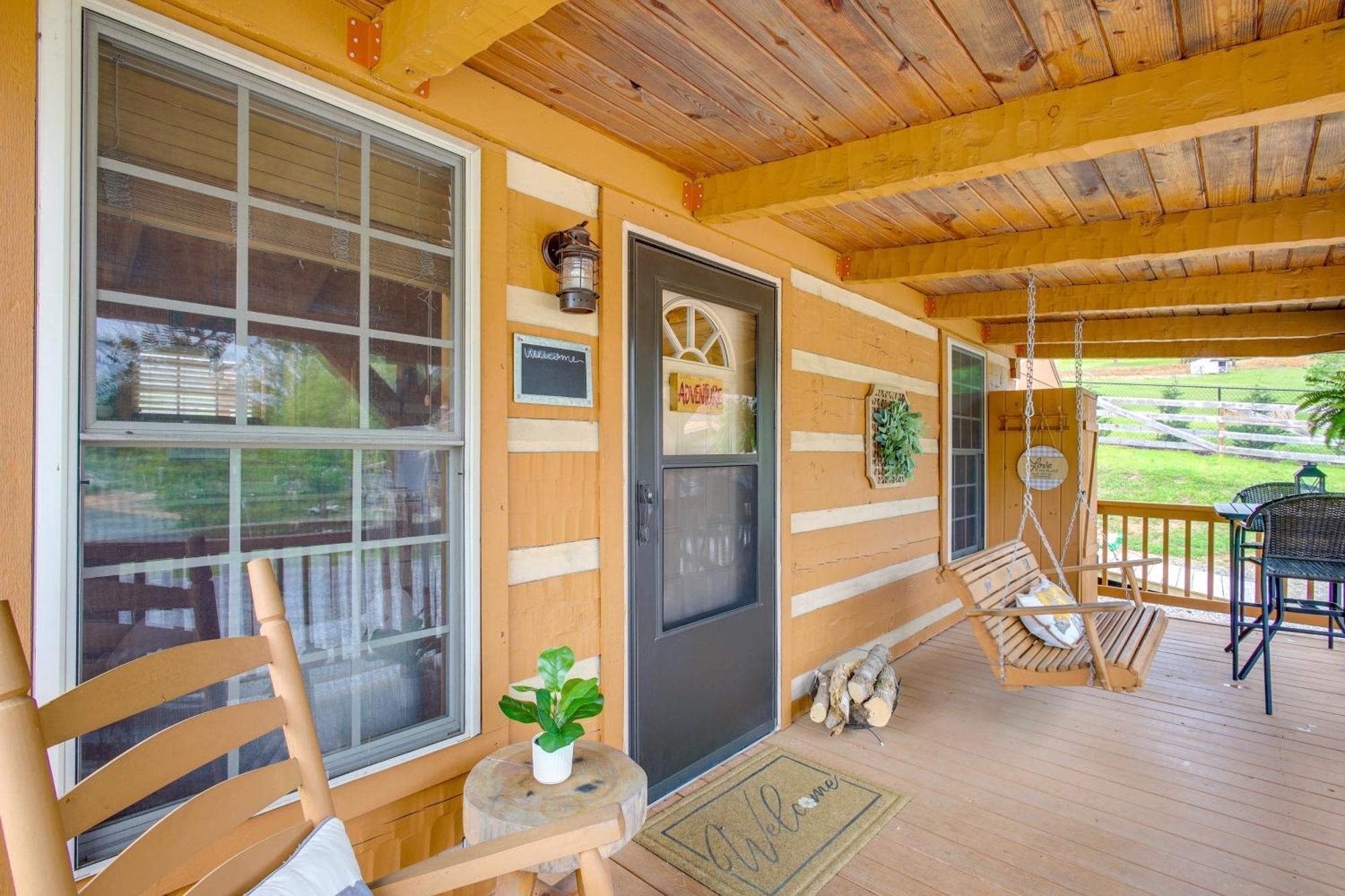 Rivers View - Cherokee Lake Cabin With Fire Pit! Bean Station ภายนอก รูปภาพ