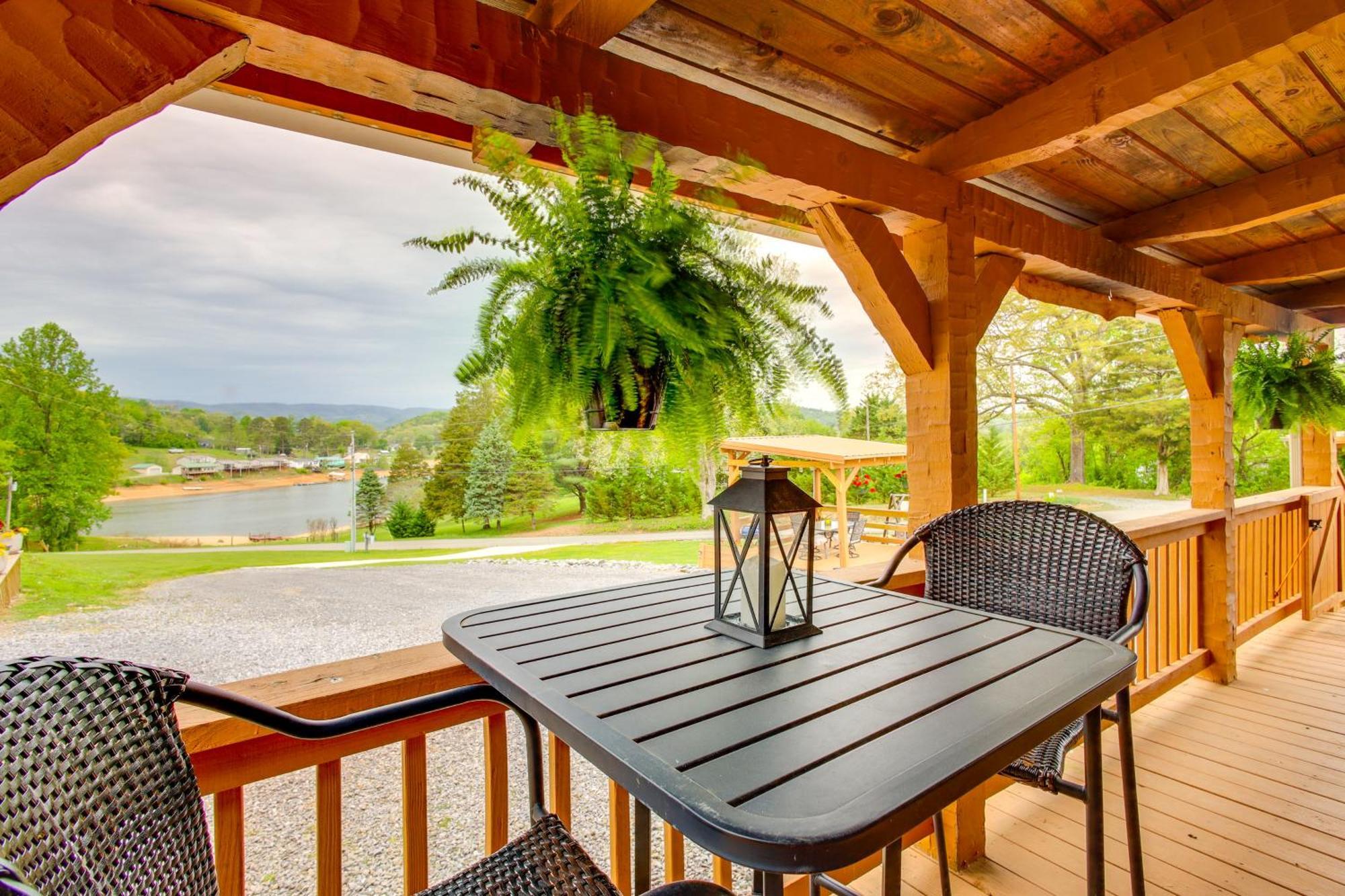 Rivers View - Cherokee Lake Cabin With Fire Pit! Bean Station ภายนอก รูปภาพ