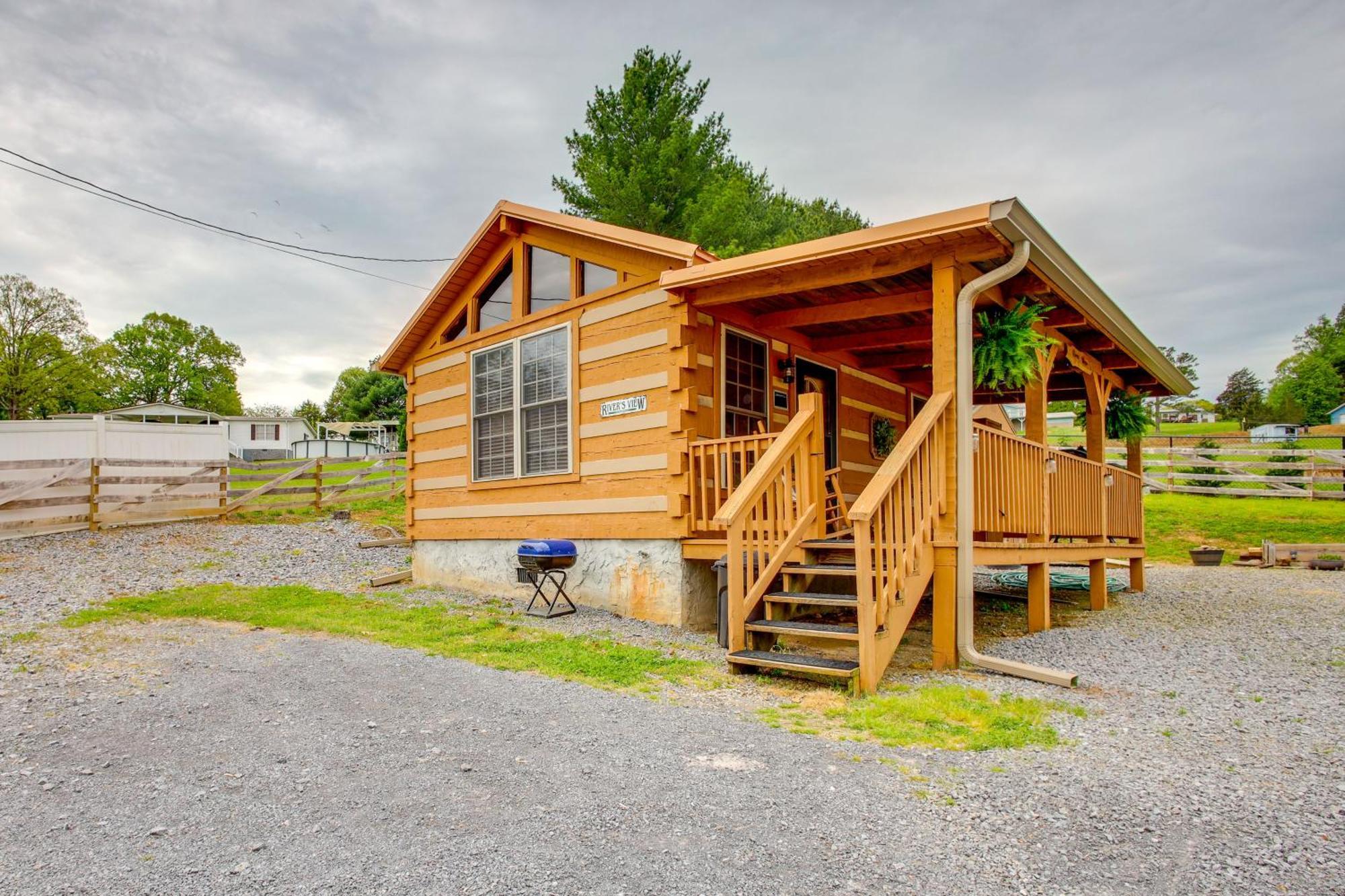 Rivers View - Cherokee Lake Cabin With Fire Pit! Bean Station ภายนอก รูปภาพ