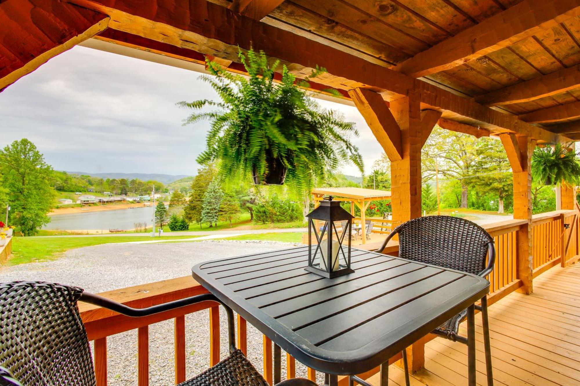 Rivers View - Cherokee Lake Cabin With Fire Pit! Bean Station ภายนอก รูปภาพ